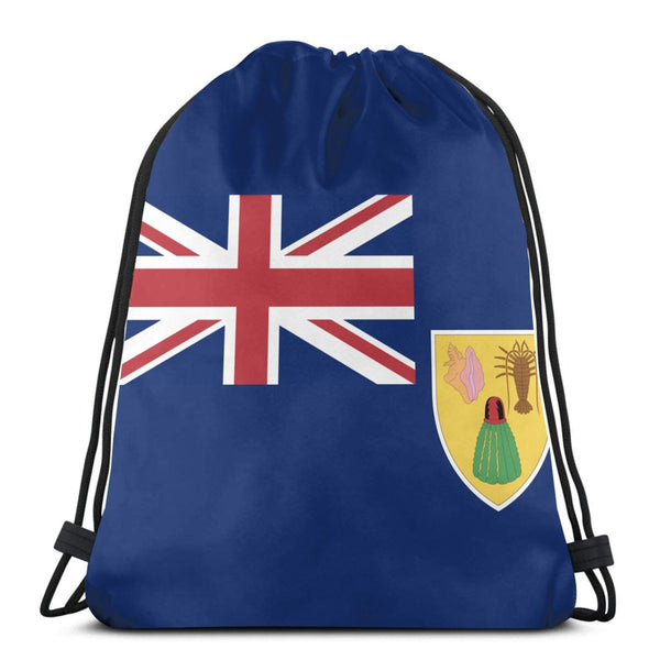 Turks and Caicos Drawstring Bag - CaribeHeart Turks and Caicos